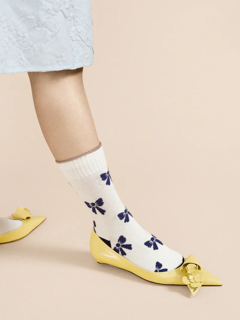Boucle Bow Ivory Crew - Image 2