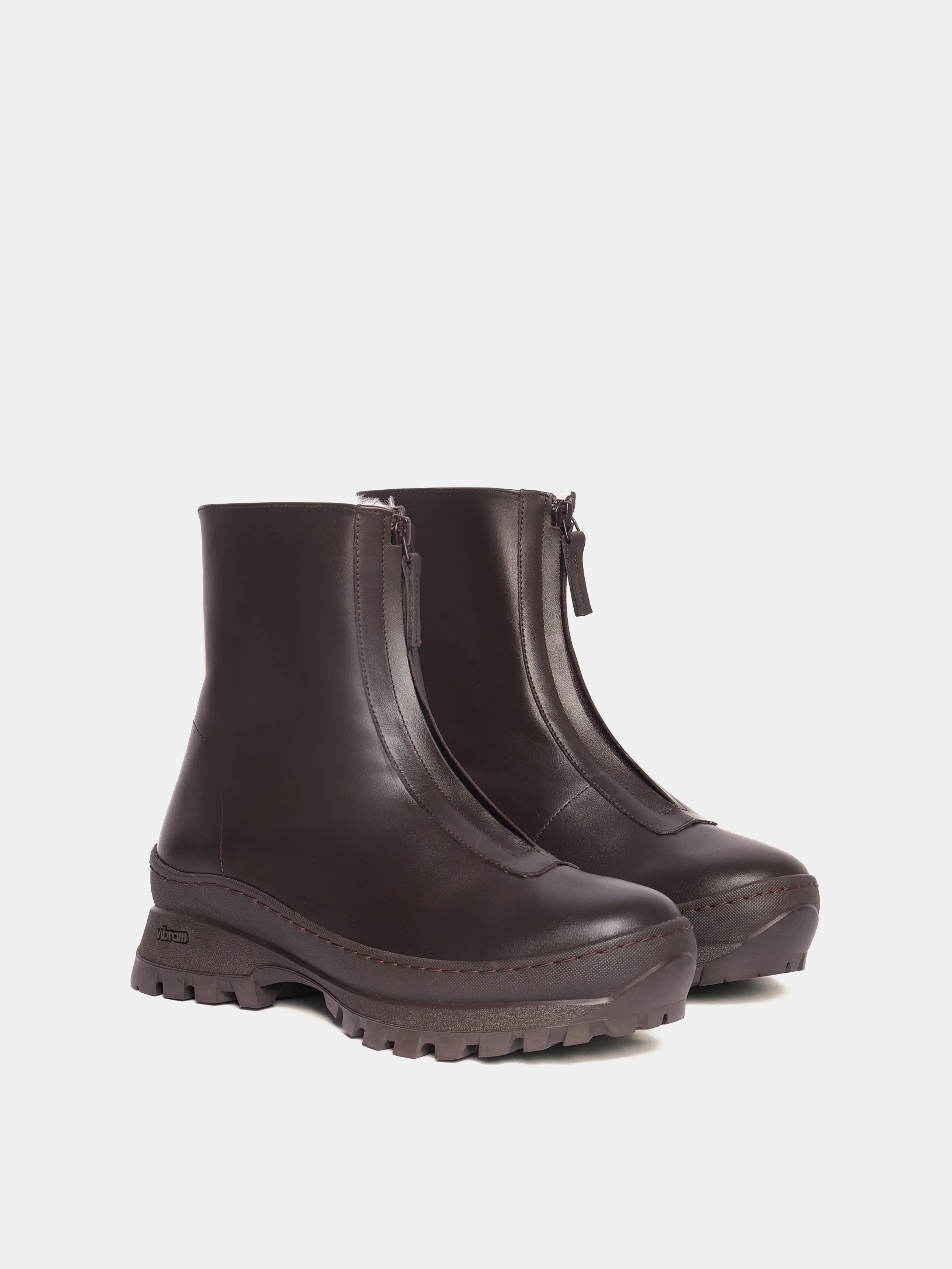 Estrella Brown Lined Boot - Image 3