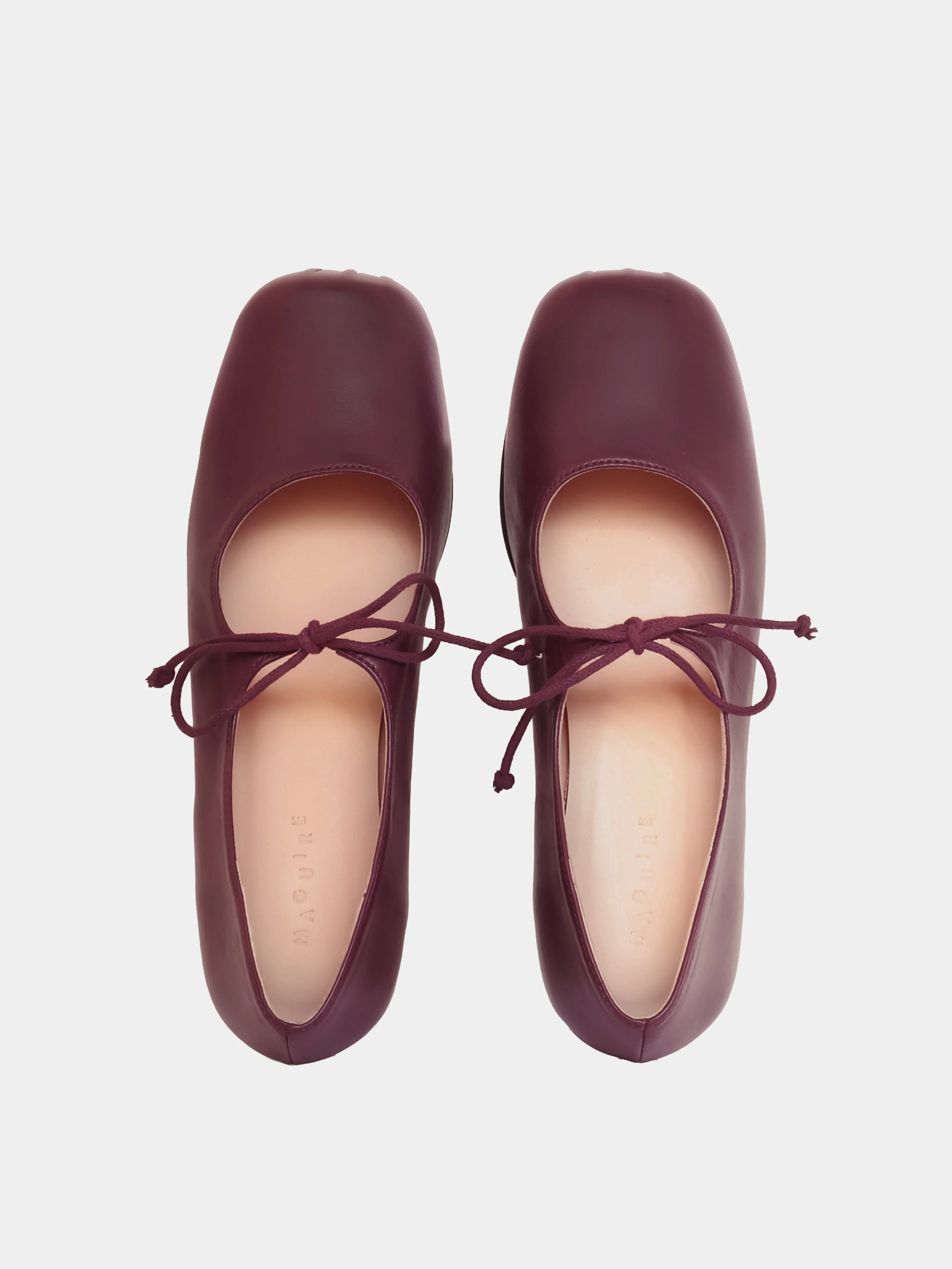 Gaia Bordeaux Ballerina - Image 5