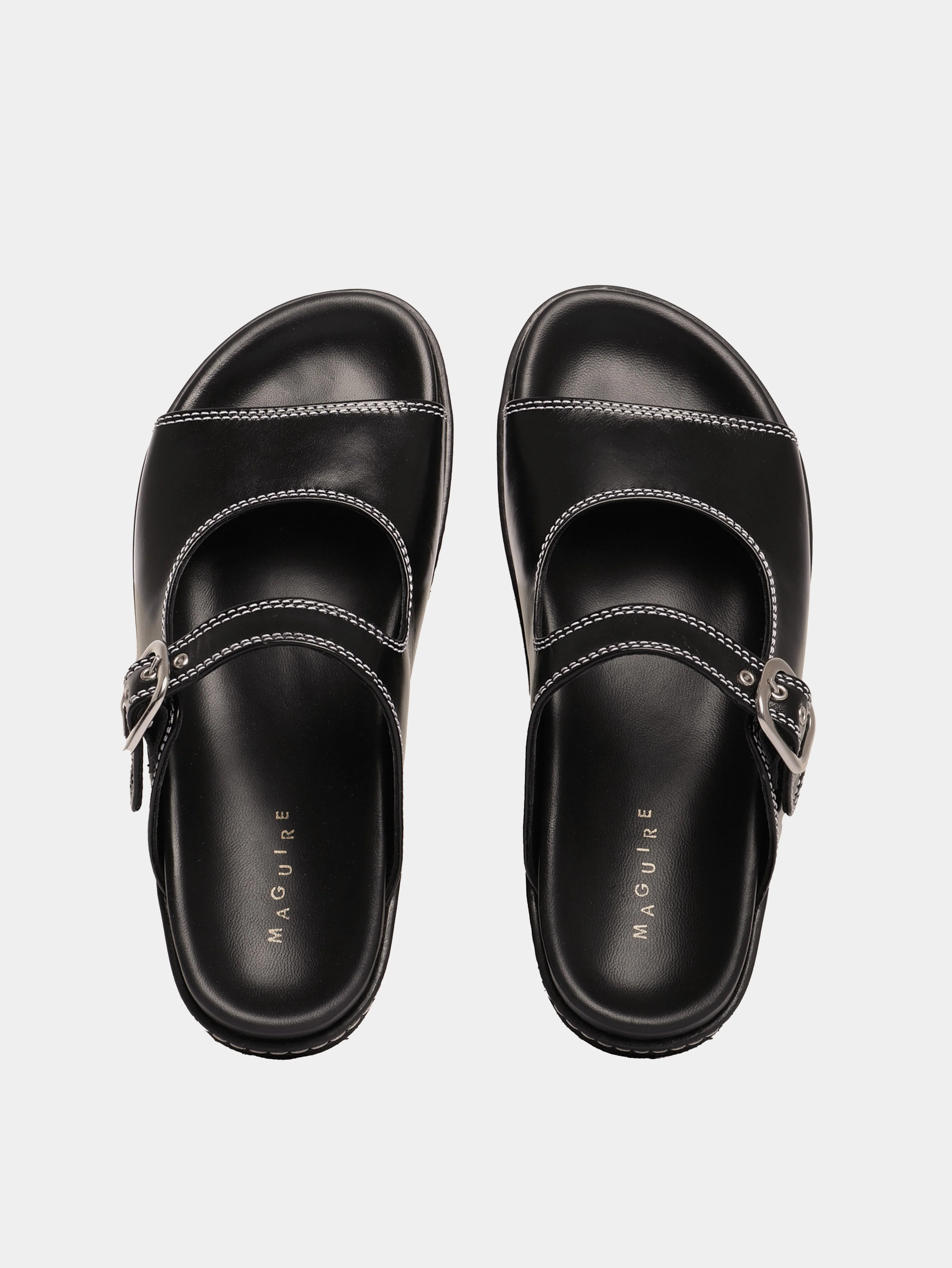 Madeira Black Sandal - Image 5