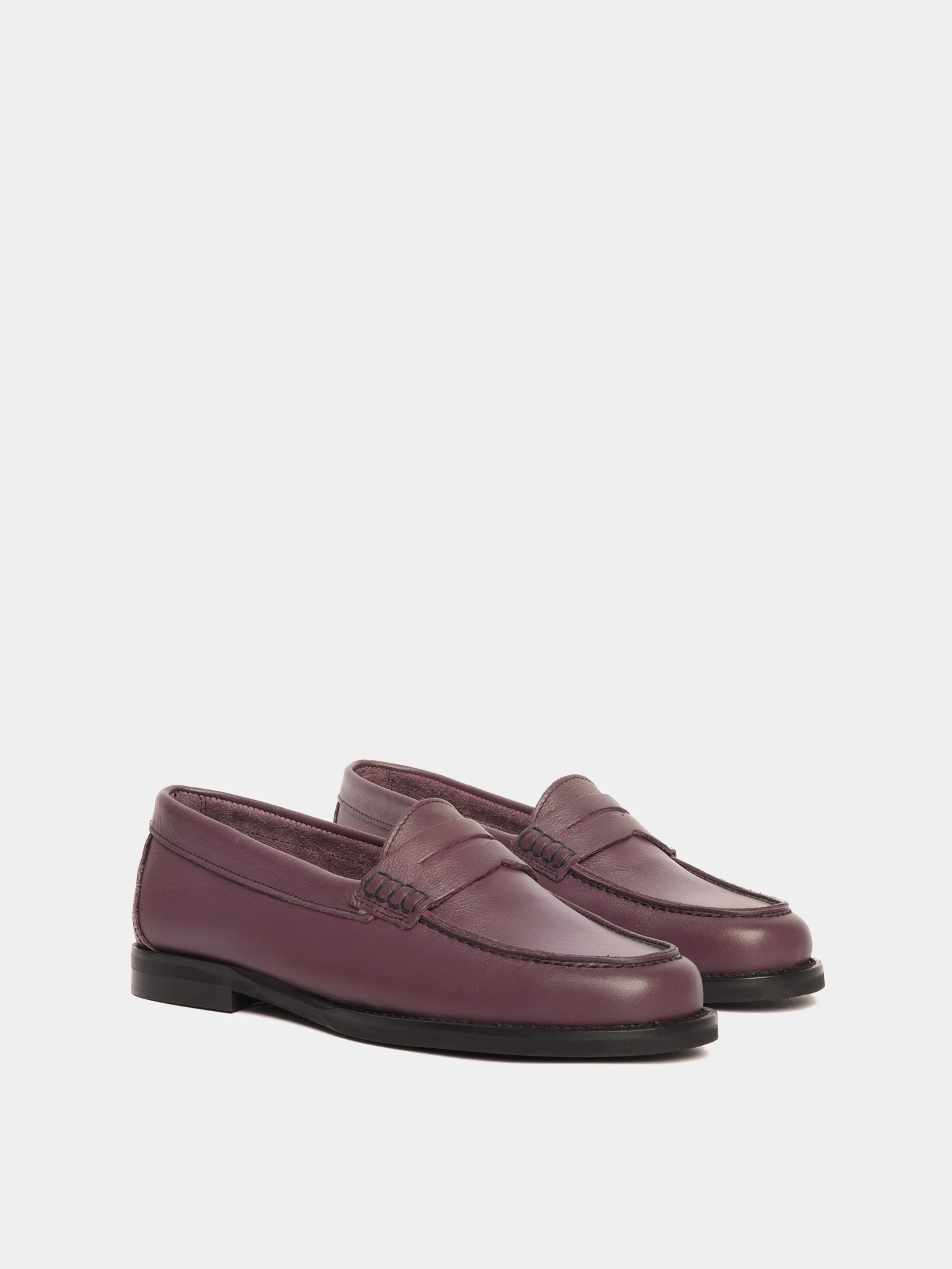 Napoli Plum Loafer - Image 3