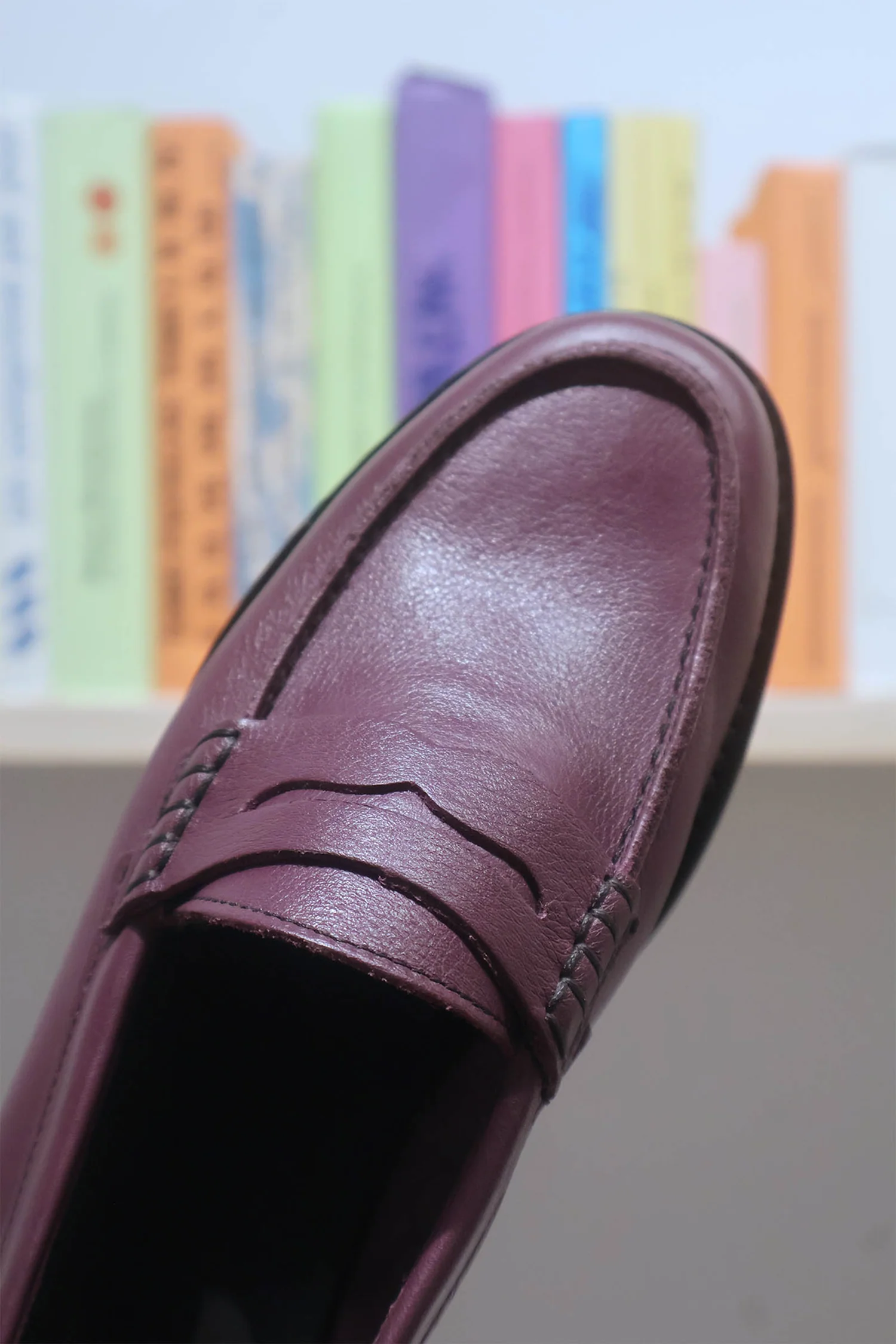 Napoli Plum Loafer - Image 4