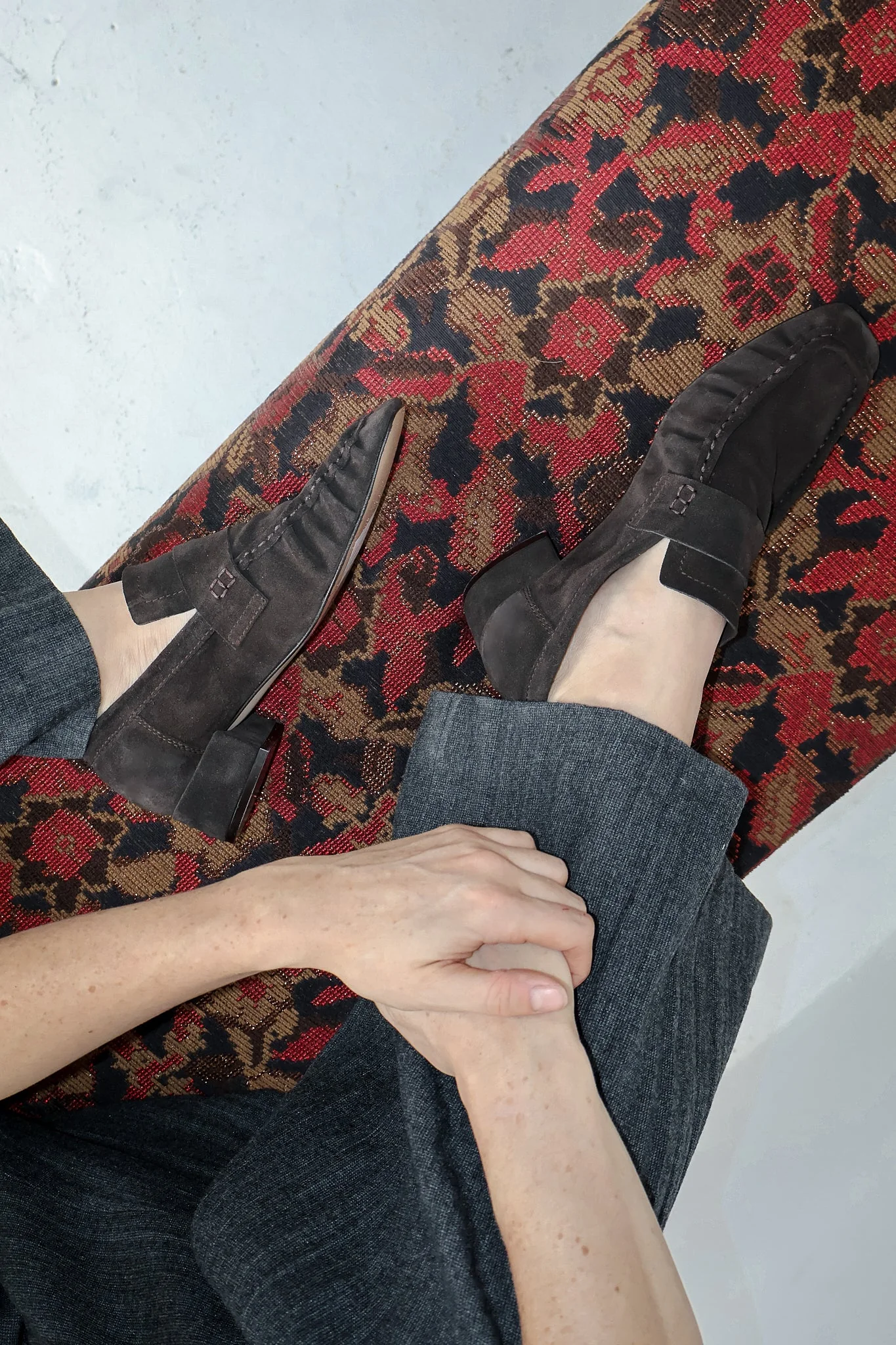 Navas Brown Suede Loafer - Image 2