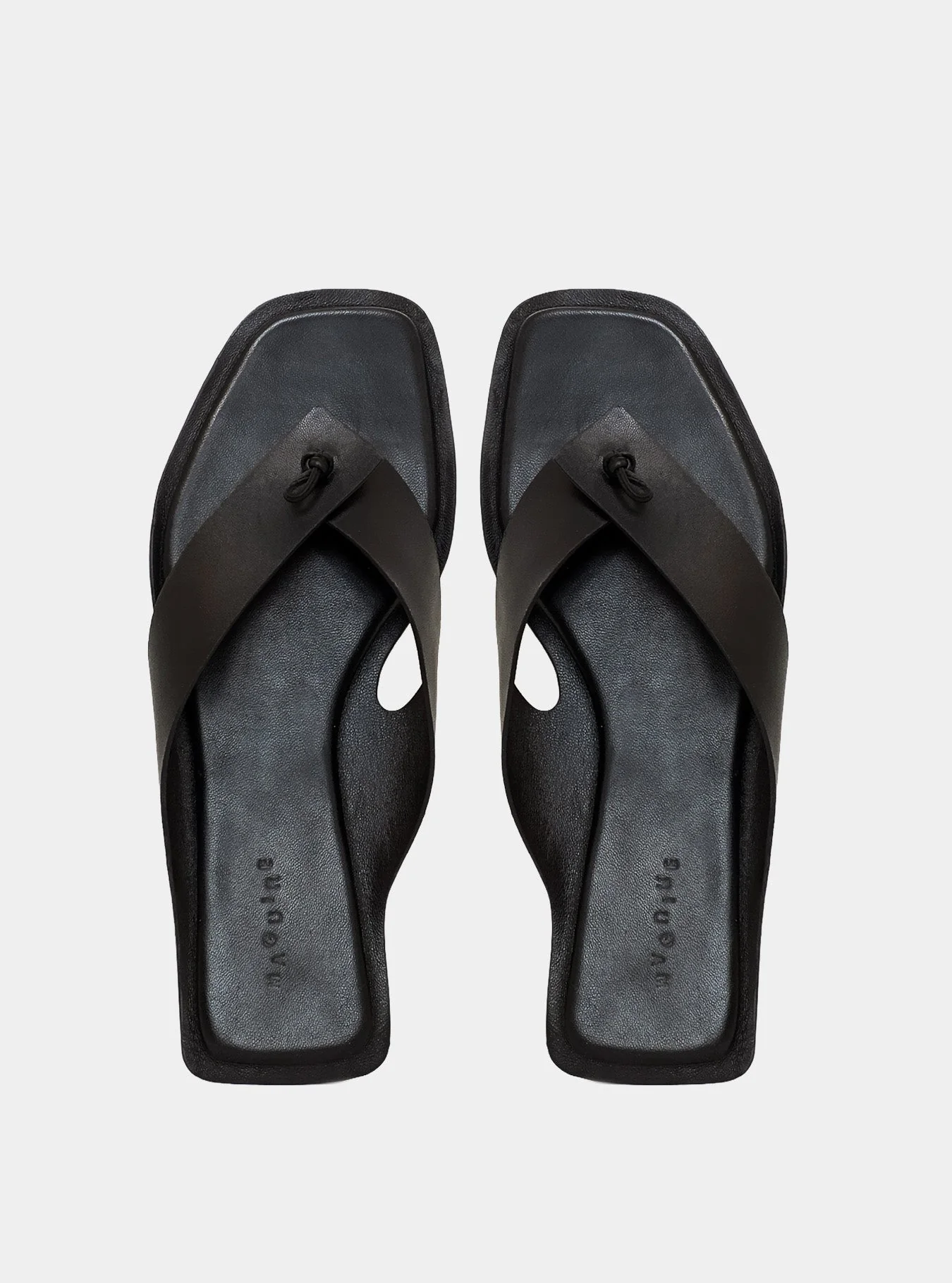 Olvera Black Sandal - Image 3