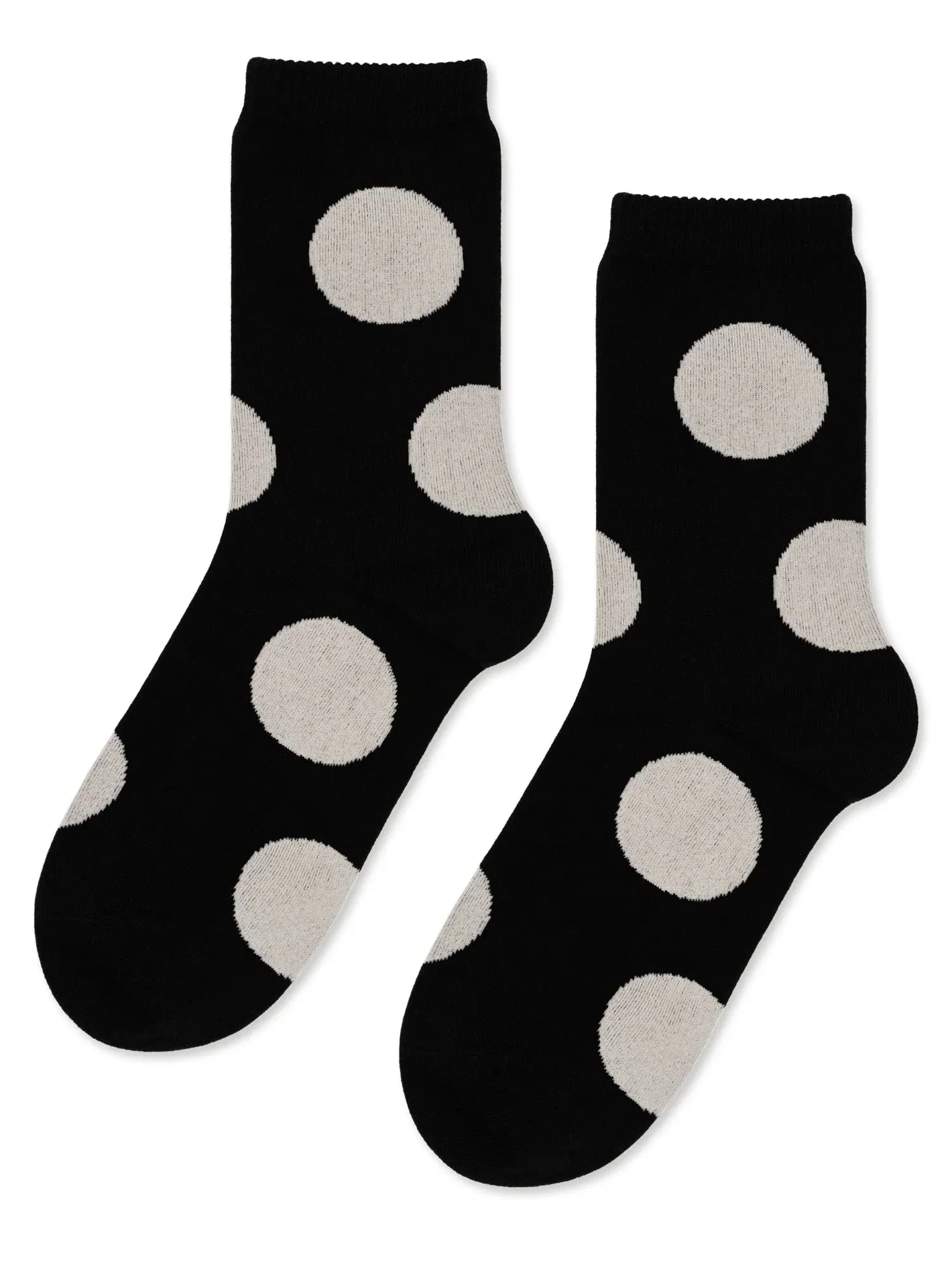 Rie Black Crew Socks - Image 2
