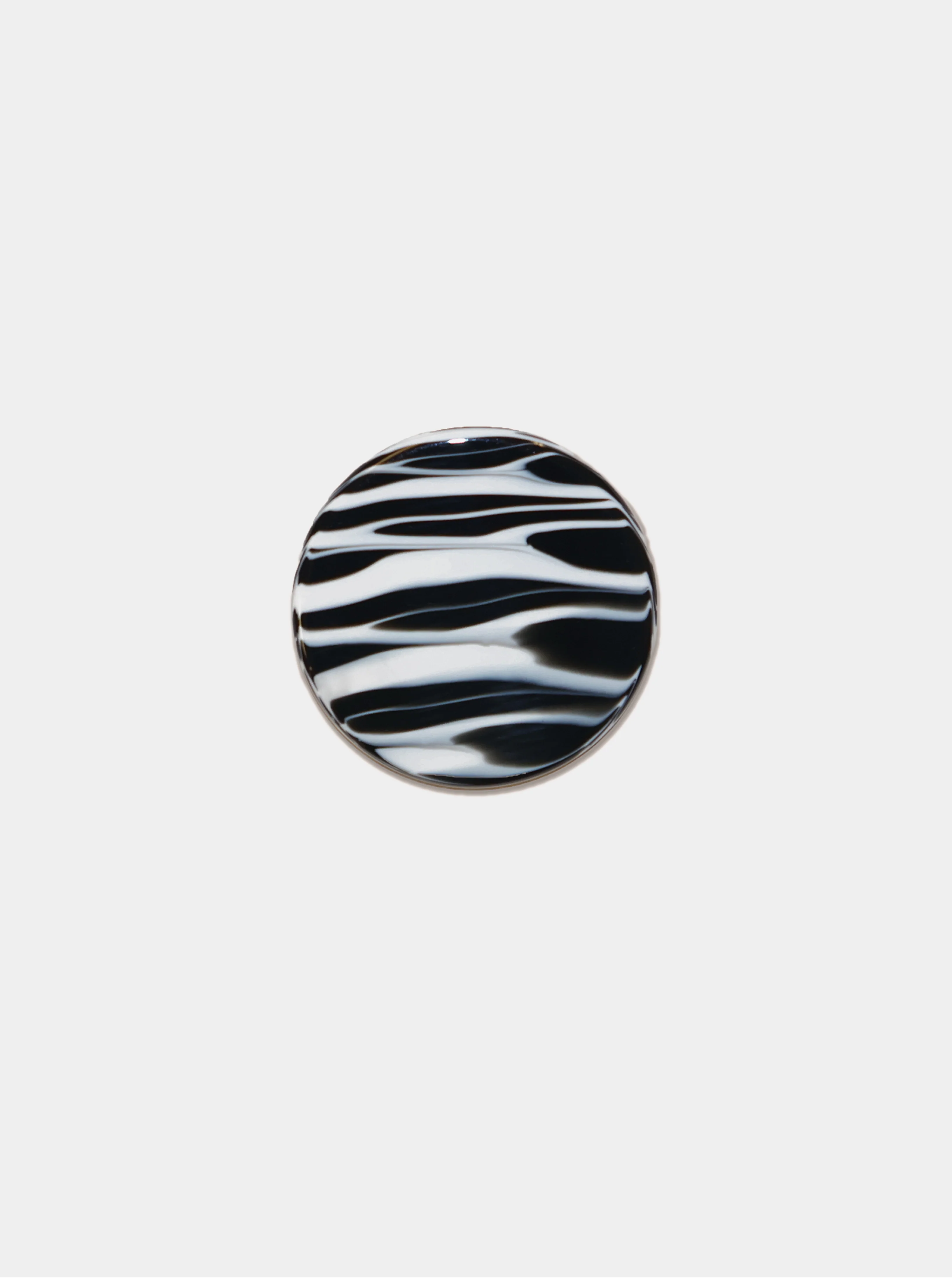Round Clip Black