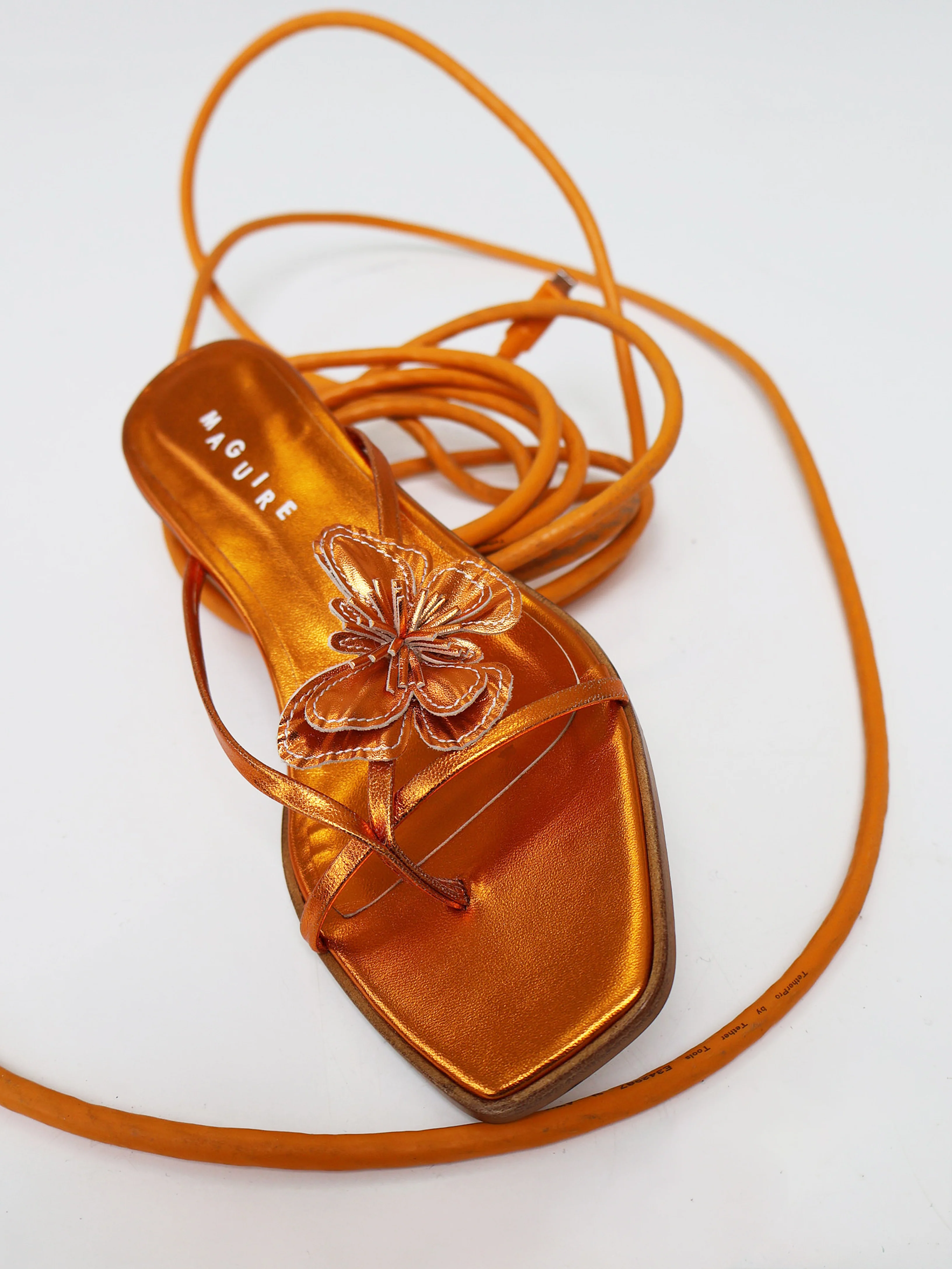 Ulla Orange Sandal - Image 5