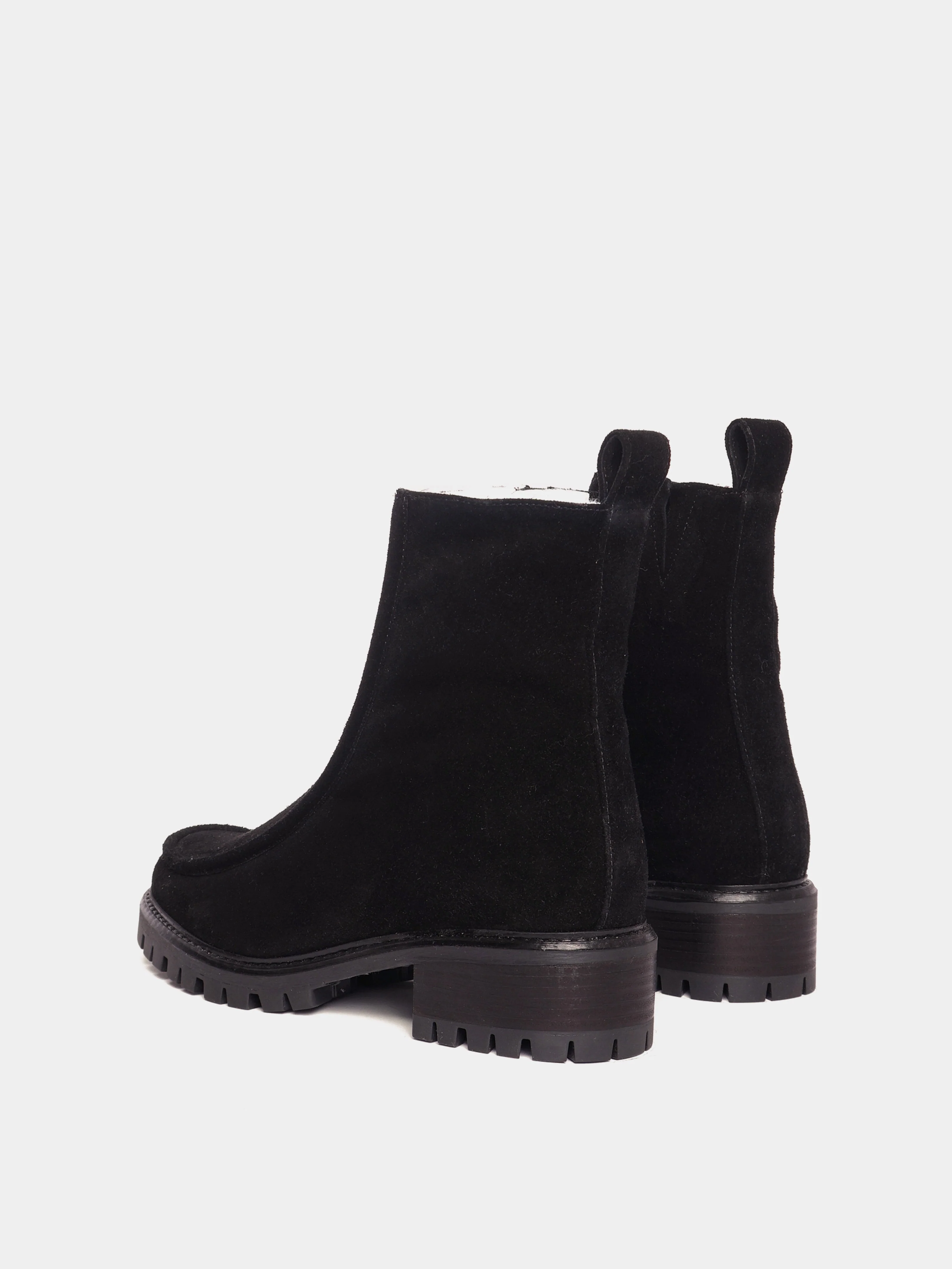 Vigo Black Suede Lined Boot - Image 4
