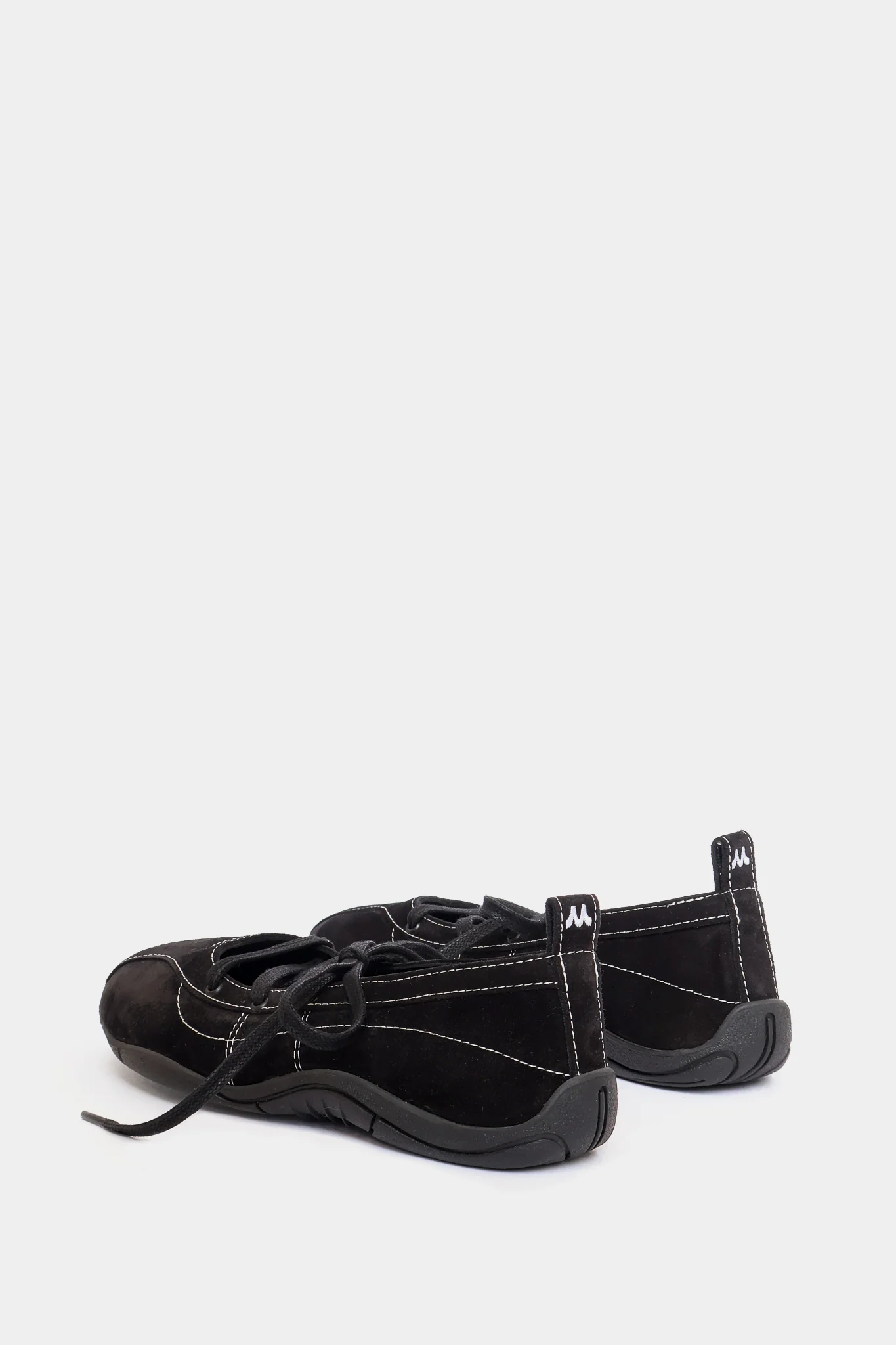 Zava Black Suede Ballerina - Image 4